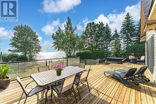 1338 Spyglass Point Road, Ramara, ON - Outdoor With Deck Patio Veranda