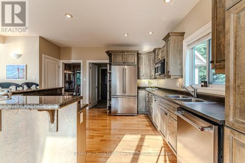 1338 Spyglass Point Road, Ramara, ON - Indoor Photo Showing Kitchen With Stainless Steel Kitchen With Double Sink