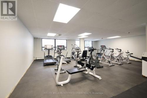 404 - 1515 Lakeshore Road E, Mississauga, ON - Indoor Photo Showing Gym Room
