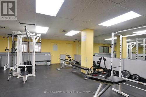 404 - 1515 Lakeshore Road E, Mississauga, ON - Indoor Photo Showing Gym Room