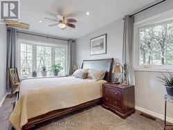 Primary bedroom with huge bay window - 