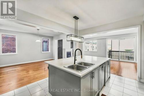 1403 Upper Thames Drive, Woodstock, ON - Indoor Photo Showing Kitchen With Double Sink