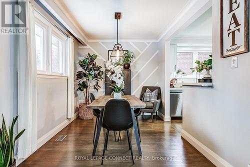 25 Rowatson Road, Toronto, ON - Indoor Photo Showing Dining Room