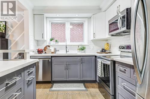25 Rowatson Road, Toronto, ON - Indoor Photo Showing Kitchen With Upgraded Kitchen