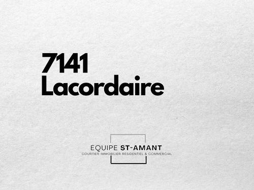 Other - 7139  - 7141 Boul. Lacordaire, Montréal (Saint-Léonard), QC - 