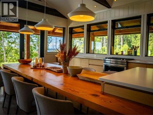 Lot 3 & 4 Sharpes Bay Road, Powell River, BC - Indoor Photo Showing Dining Room