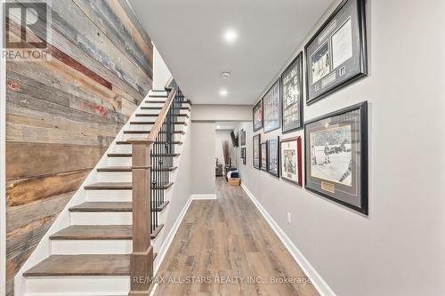 Maple stair to basement - 247 Ravencrest Road, Georgina, ON - Indoor Photo Showing Other Room