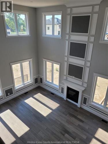 309 Benson Court Unit# Upper, Amherstburg, ON - Indoor With Fireplace