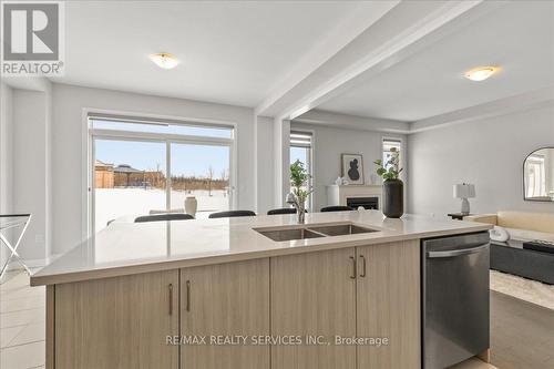 478 Robert Woolner Street, North Dumfries, ON - Indoor Photo Showing Kitchen With Double Sink