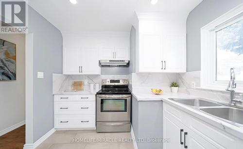 860 Liverpool Road, Pickering, ON - Indoor Photo Showing Kitchen With Double Sink