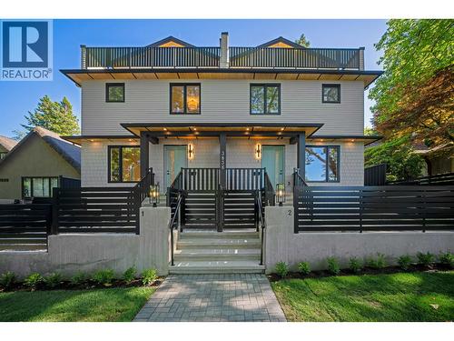 4 3836 W 8Th Avenue, Vancouver, BC - Outdoor With Facade