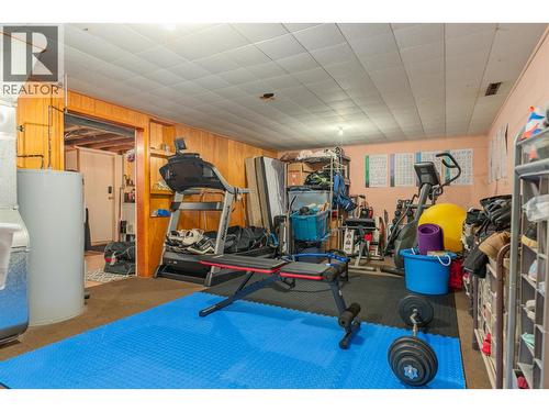 3690 Carnation Drive, Trail, BC - Indoor Photo Showing Gym Room