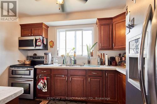 1349 Somerville Street N, Oshawa, ON - Indoor Photo Showing Kitchen With Stainless Steel Kitchen With Double Sink