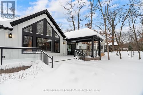 10143 Pinery Bluffs Road, Lambton Shores (Grand Bend), ON - Outdoor With Deck Patio Veranda