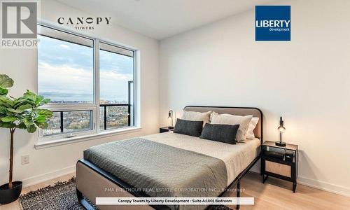 1801 - 5105 Hurontario Street, Mississauga, ON - Indoor Photo Showing Bedroom