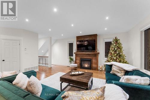 264 Patterson Street, New Tecumseth, ON - Indoor Photo Showing Living Room With Fireplace