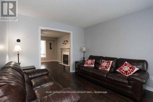 83 Cloughley Drive N, Barrie (Northwest), ON - Indoor Photo Showing Living Room With Fireplace