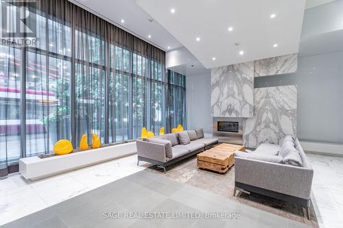 3505 - 8 Charlotte Street, Toronto, ON - Indoor With Fireplace