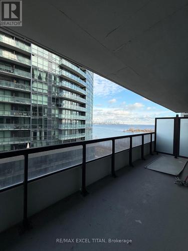 906 - 65 Annie Craig Drive, Toronto, ON - Outdoor With Body Of Water With Balcony