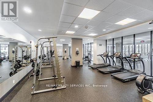 2902 - 2900 Highway 7 Road, Vaughan, ON - Indoor Photo Showing Gym Room