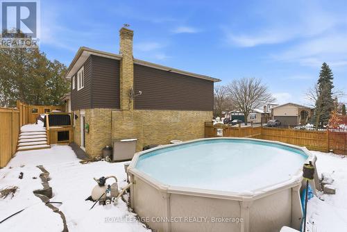 856 Sorrento Avenue, Oshawa, ON - Outdoor With Above Ground Pool