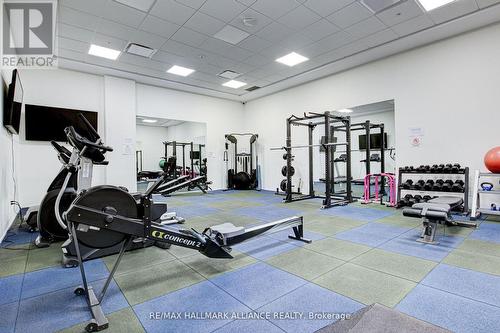1508 - 100 Garment Street, Kitchener, ON - Indoor Photo Showing Gym Room