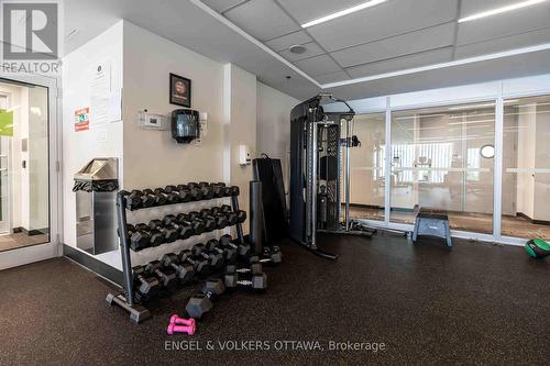 218 - 197 Lisgar Street, Ottawa, ON - Indoor Photo Showing Gym Room