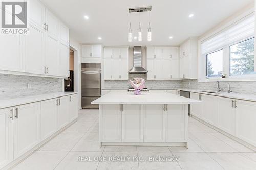 45 Shining Willow Court, Richmond Hill, ON - Indoor Photo Showing Kitchen With Upgraded Kitchen