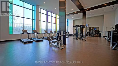 3203 - 12 Gandhi Lane, Markham, ON - Indoor Photo Showing Gym Room