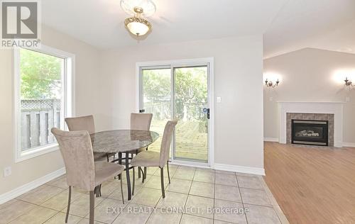 20 Rinaldo Road, Georgina, ON - Indoor Photo Showing Dining Room With Fireplace