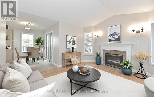 20 Rinaldo Road, Georgina, ON - Indoor Photo Showing Living Room With Fireplace