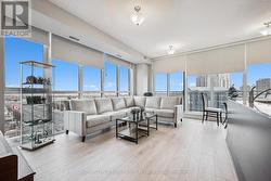 Bright Living Room with Floor-To-Ceiling Windows - 