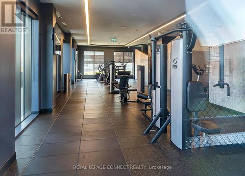 718 - 2550 Simcoe Street N, Oshawa, ON - Indoor Photo Showing Gym Room