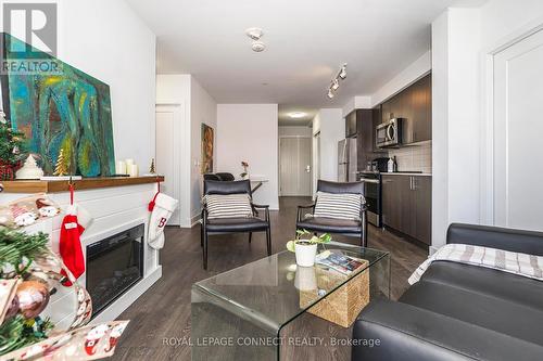 718 - 2550 Simcoe Street N, Oshawa, ON - Indoor With Fireplace