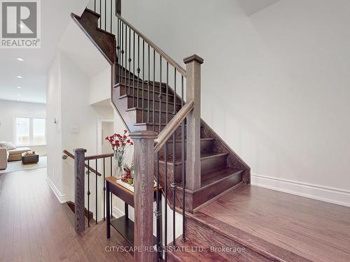 Hardwood Stairs and Floors - 98 Veterans Street, Bradford West Gwillimbury, ON - Indoor Photo Showing Other Room