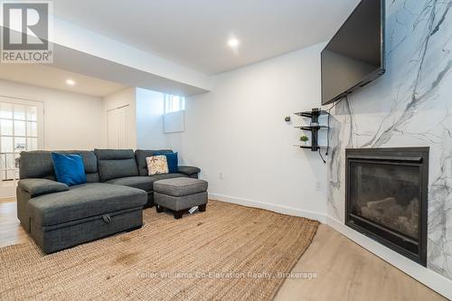 17 Tucson Road, Tiny, ON - Indoor With Fireplace