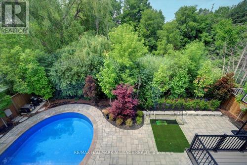 1225 Baldwin Drive, Oakville (Mo Morrison), ON - Outdoor With In Ground Pool