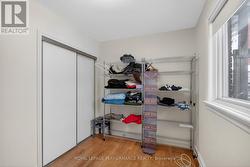 Rear bedroom, with double closet - 