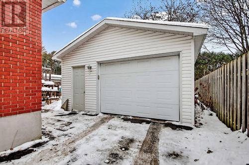 10' wide garage door, stores a 150 Ford truck - 19 Mowat Street, Ottawa, ON - Outdoor With Exterior
