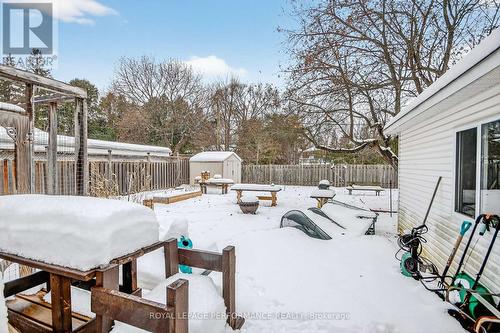 Large fenced yard, with private park access - 19 Mowat Street, Ottawa, ON - Outdoor