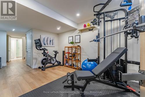 559 Murray Meadows Place, Milton (Cl Clarke), ON - Indoor Photo Showing Gym Room