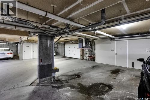 110 2300 Tell Place, Regina, SK - Indoor Photo Showing Garage