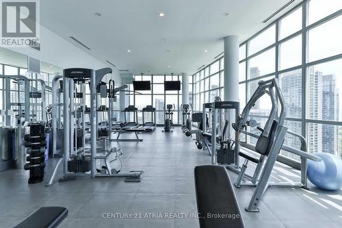 1731 - 165 Legion Road N, Toronto, ON - Indoor Photo Showing Gym Room