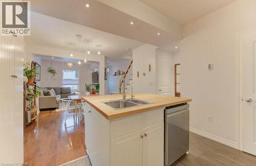 85 Chalmers Street N, Cambridge, ON - Indoor Photo Showing Kitchen With Double Sink