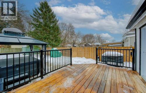 85 Chalmers Street N, Cambridge, ON - Outdoor With Deck Patio Veranda