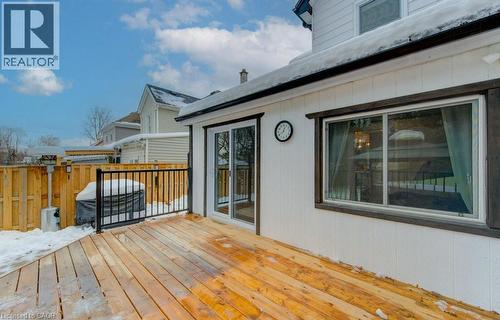 85 Chalmers Street N, Cambridge, ON - Outdoor With Deck Patio Veranda With Exterior