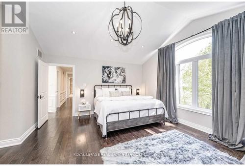 The Primary Retreat Exudes Sophistication - 1302 Hillview Crescent, Oakville, ON - Indoor Photo Showing Bedroom