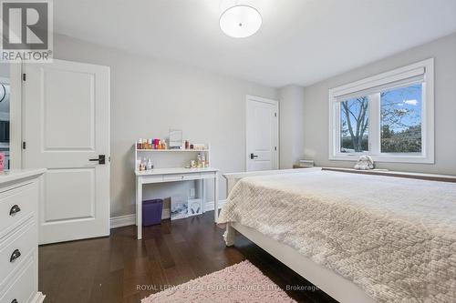 Second Bedroom with Hardwood Flooring - 1302 Hillview Crescent, Oakville, ON - Indoor Photo Showing Bedroom