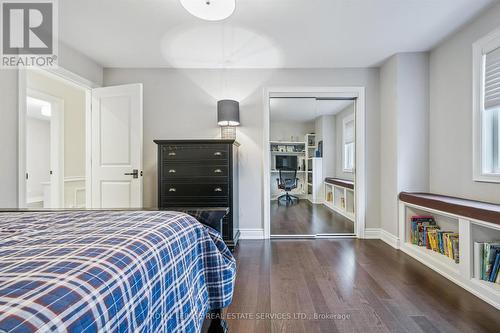 Third Bedroom with Hardwood Flooring - 1302 Hillview Crescent, Oakville, ON - Indoor Photo Showing Bedroom