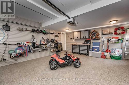Two-Car Attached Garage - 1302 Hillview Crescent, Oakville, ON - Indoor Photo Showing Garage